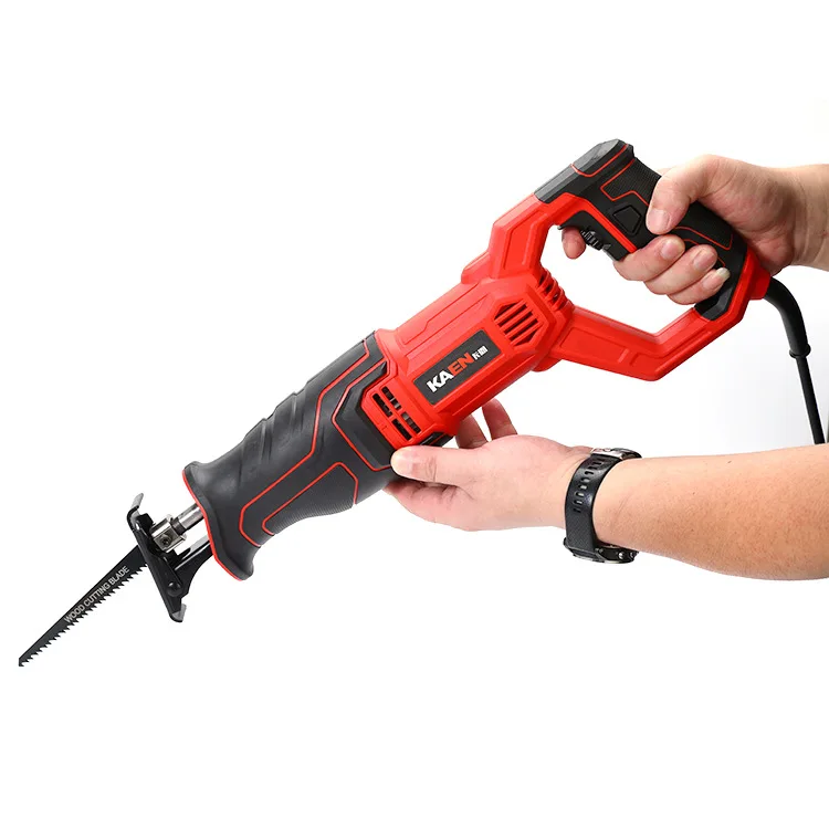 220V Home Electric Reciprocating Saw Portable Fruit Tree Branch Pruning Saws Mini Wood Metal Cutting Tools Hand held saber saw