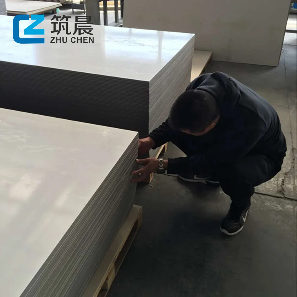 8/10/12 mm 4x8 inch Magnesium Oxide Board For Sip Panel Mgo Sandwich Panel  with 4 Layer Fiberglass Mesh