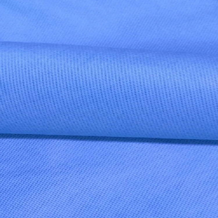 China Factory Direct Sale Sms Protection Suit High Quality Sms 40g Overalls Pp Spunbond Nonwoven Fabric