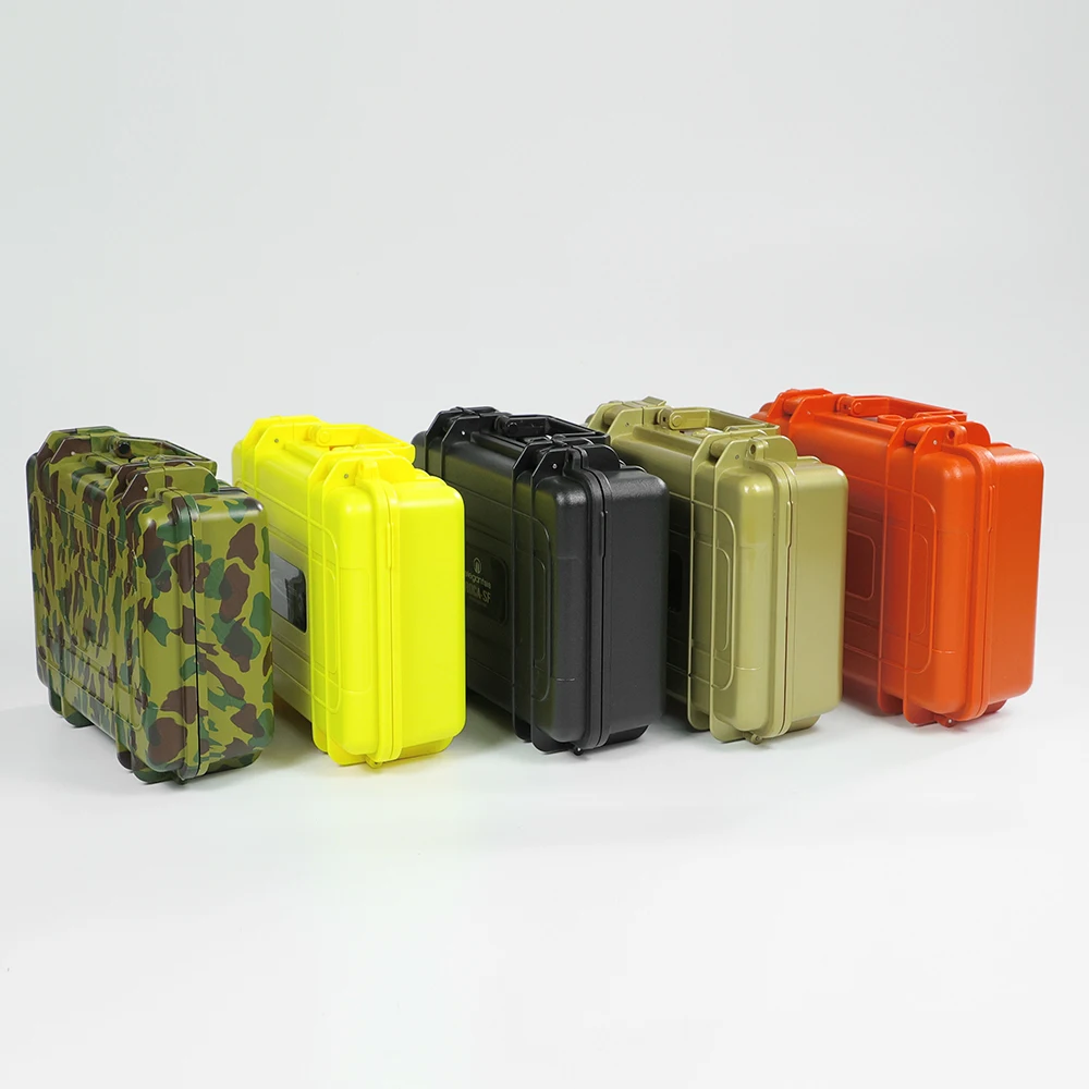 Custom Hard Tool Carrying Plastic Storage Gun Hard Moisture-Proof Suitcase Wth Foam Case Abs Heavy Duty Waterproof  Case