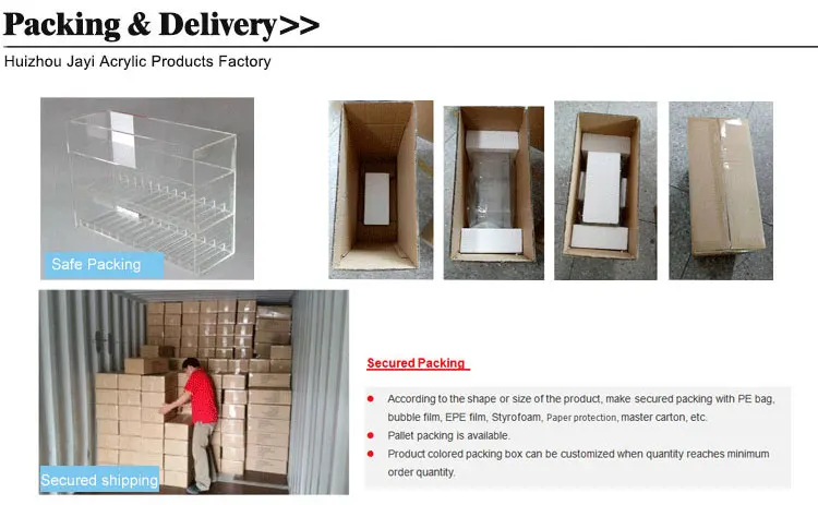 Acrylic office desk file stationery organizer