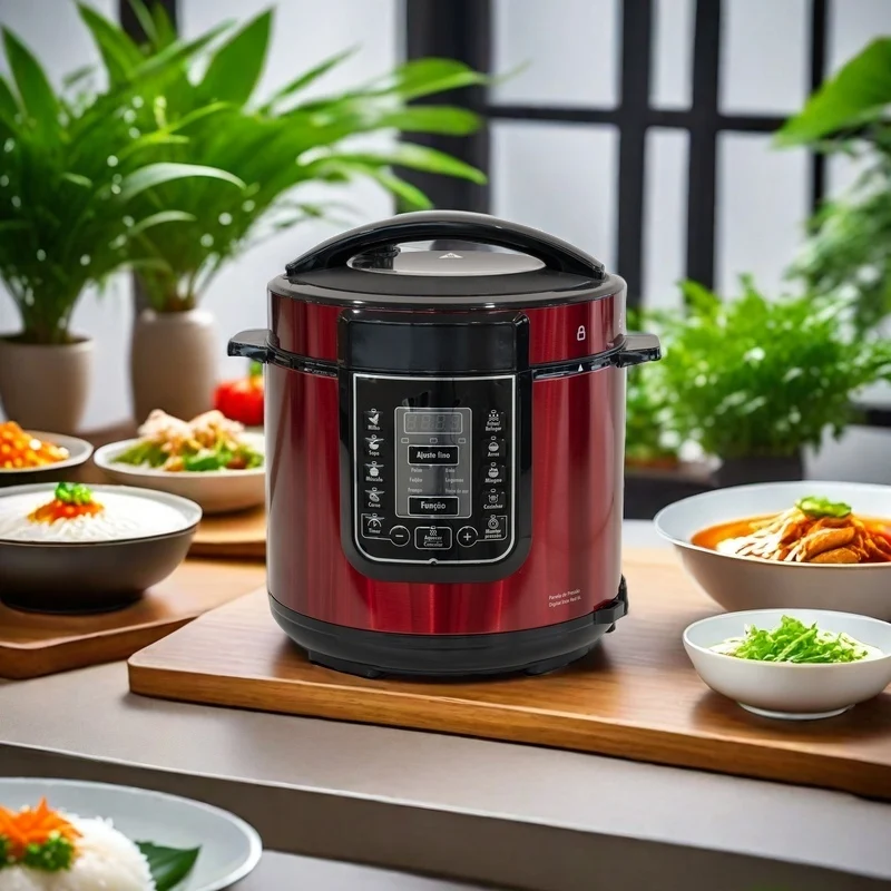 OEM/ODM Made China Stainless Steel Pot Commercial Mini Aluminum 5 Litre 10 Liter 20 Multifunction 6l Electric Pressure Cooker