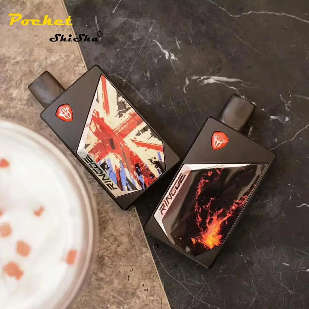  100% оригинальная электронная сигарета Rincoe Tix Vape Pod System Kit 1000mAh встроенный аккумулятор