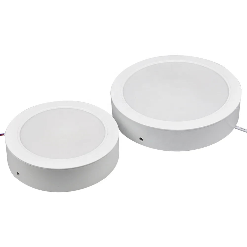 Vertak Colorful Super Bright 5W Round Surface Celling Light Frame Led Panel Light For House