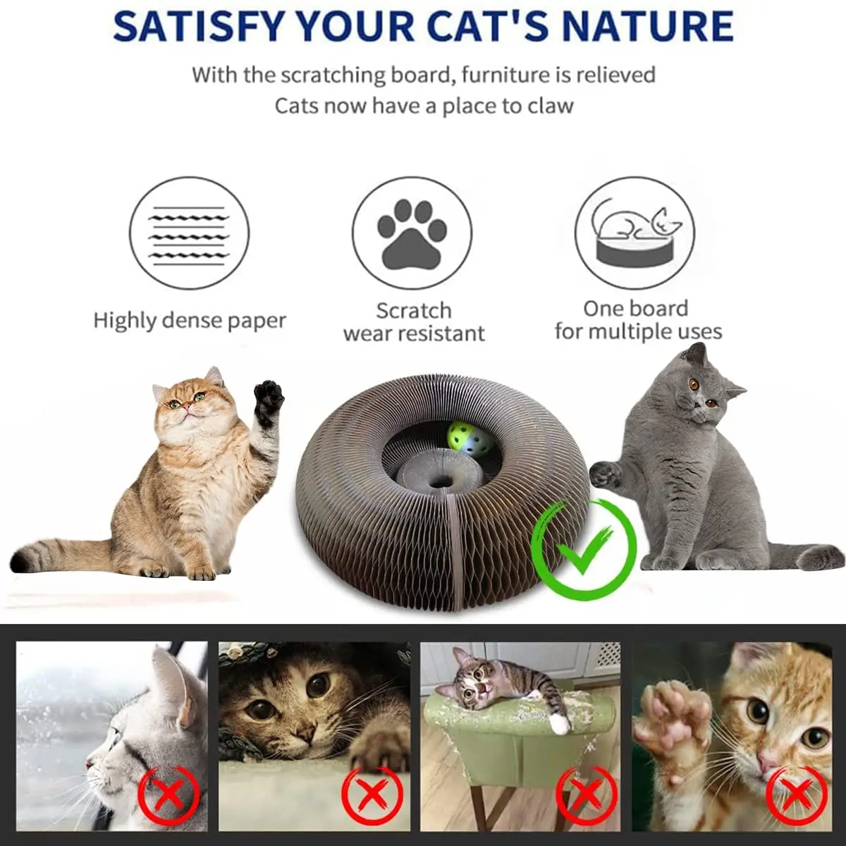 2022 Wholesale cat cardboard toy  corrugated claws organ toy cardboard board cat scratcher