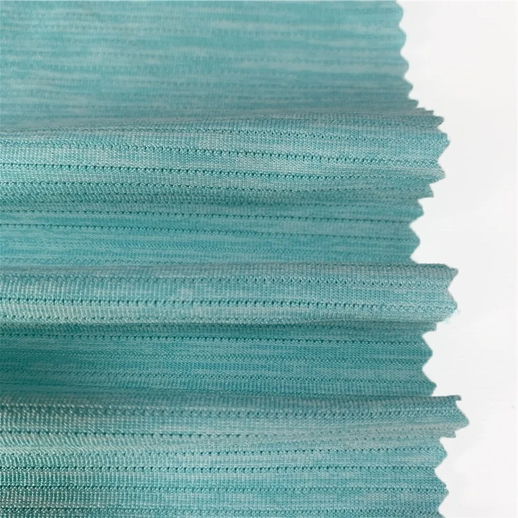 2021 new breathable polyester spandex fabric elastic sportswear
