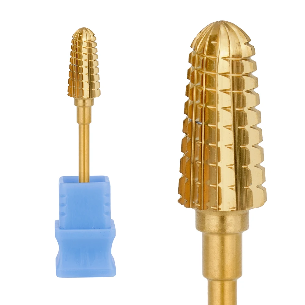 China Manufacture High Quality Tapered Nail Drill Bit 5 in 1 Nail Drill Bits Sanding Bands For Nail Drill Bits