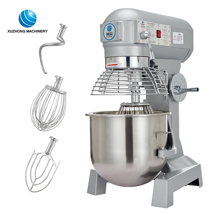 Electric Spiral Dough Mixer Commercial Flour Dough Pizza Kneader For Bakery Bread Pizza Dough Mixer Machine