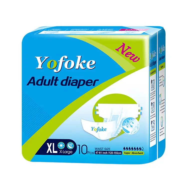 
Wholesale Organic High Class Breathable Adult Diaper 