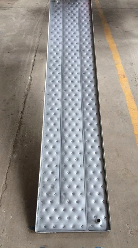 New Conveyer Belt Plate Cooler