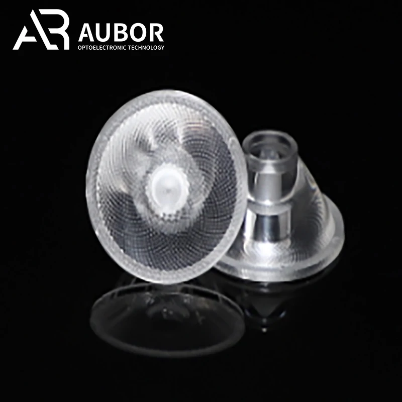 Non-Spectral Stage Light Lens Diameter 30Mm 8 Degree RGBW Lenses Narrow Light Spot Led Lenses Mixing Color Optical Lens Tir Lens
