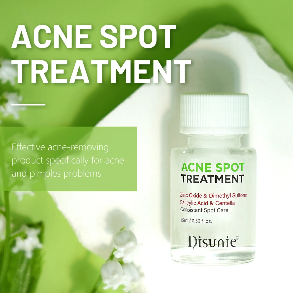 Disunie Acne Spot Treatment Facial Pore Deep Cleansing Acne Scar Removal Exfoliating Serum With Centella Asiatica