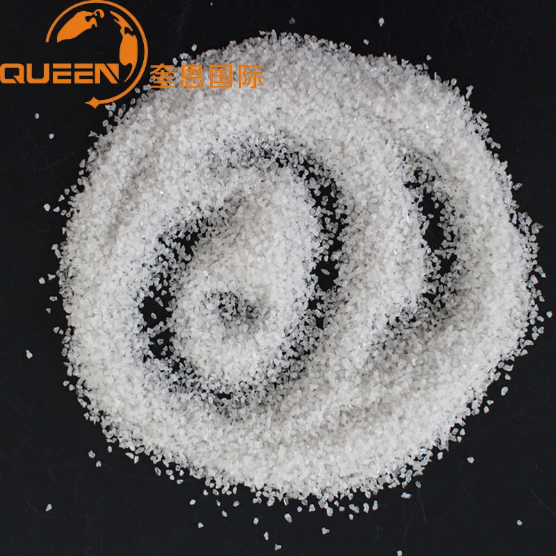 high quality white quartz silica sand