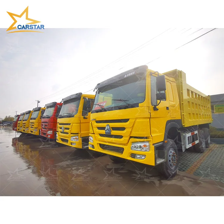 Howo 10 tyres 6 tyres tipper truck for sale
