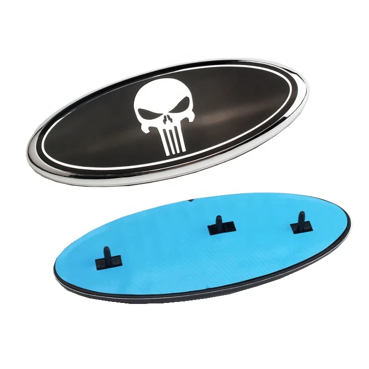 9 Inch Car Hood Front Bonnet Grill Styling Emblem Logo Rear Trunk Badge Sticker For Ford Accessories