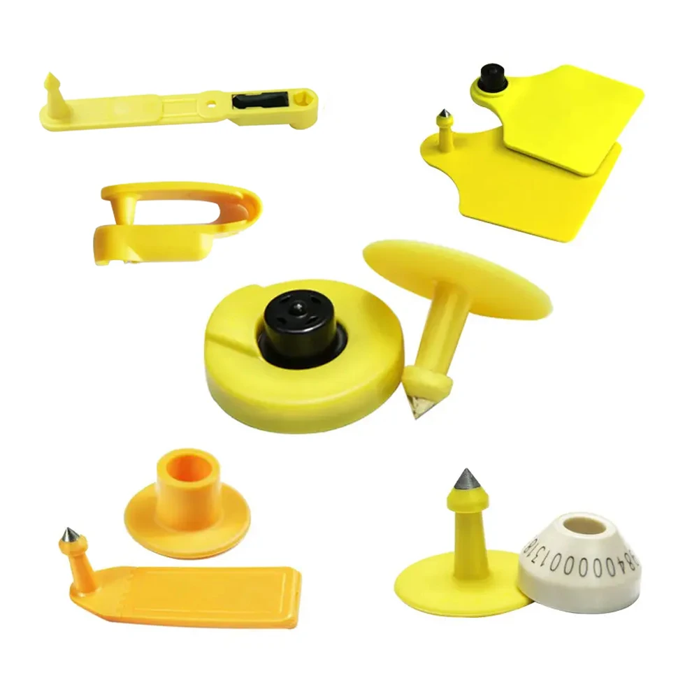 Customized Livestock ID Management Ear Tags TPU Cattle Sheep Pig RFID Ear Tag Animal Tracking Ear Tag