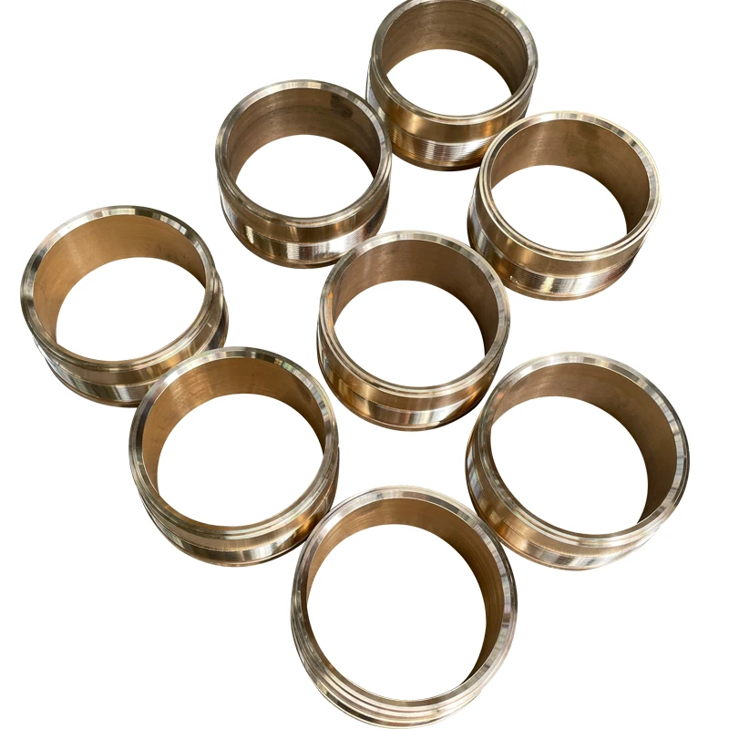 Haishan Brass Cast Graphite Bushing Bearing C86300, Self-lubricating Bearing, Maintenance-free, Customizable