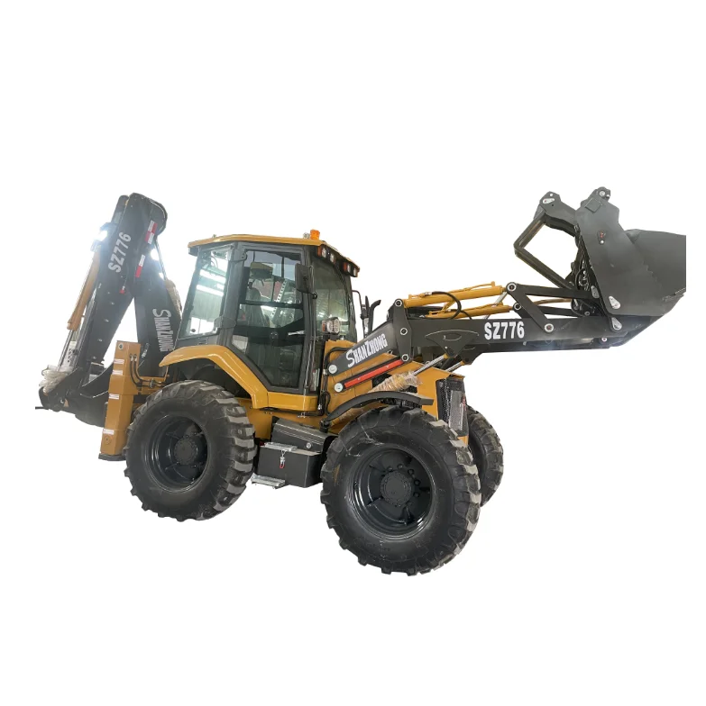 XDEM Backhoe Loader WZ30-25 Articulated structure loader excavator cheap  digger loader parts