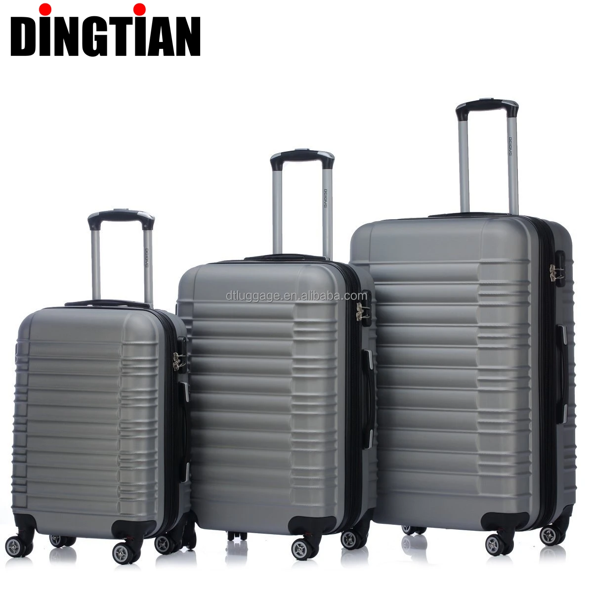Factory price travel style luggage bag set carry on suitcase