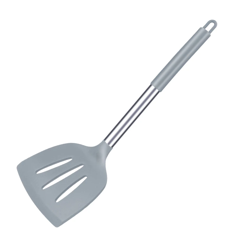 35*11 8 см кухонная утварь с прорезями силиконовая для жарки рыбы Тернер приготовления шпателей шлицевая