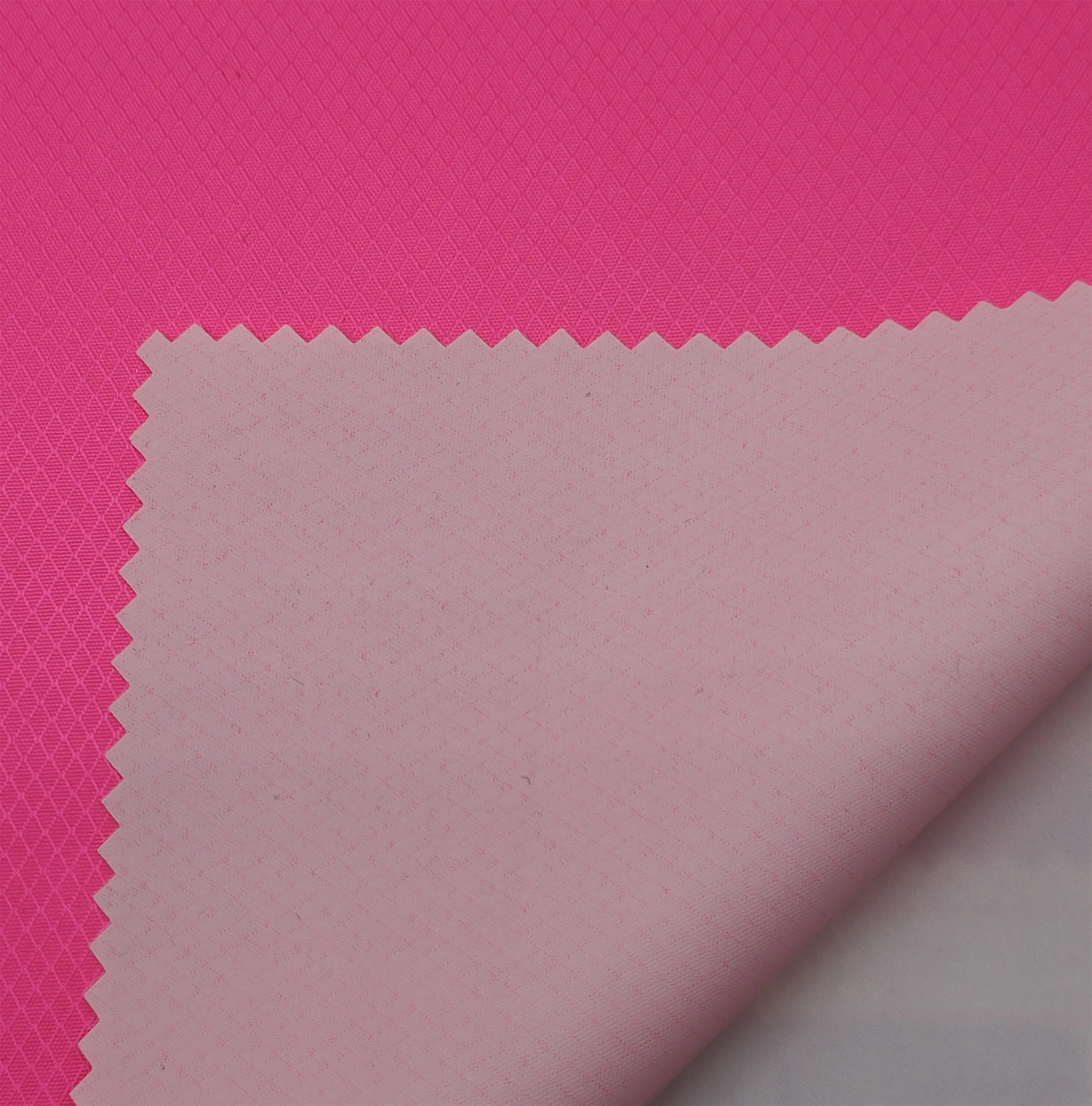 polyester 75D ripstop pongee fabric waterproof  breathable with milky coating for life jacket