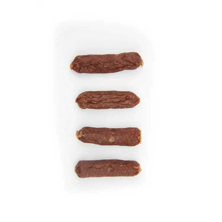 supplier Customizable dog food duck sausage dog treats sausage snacks for dogs