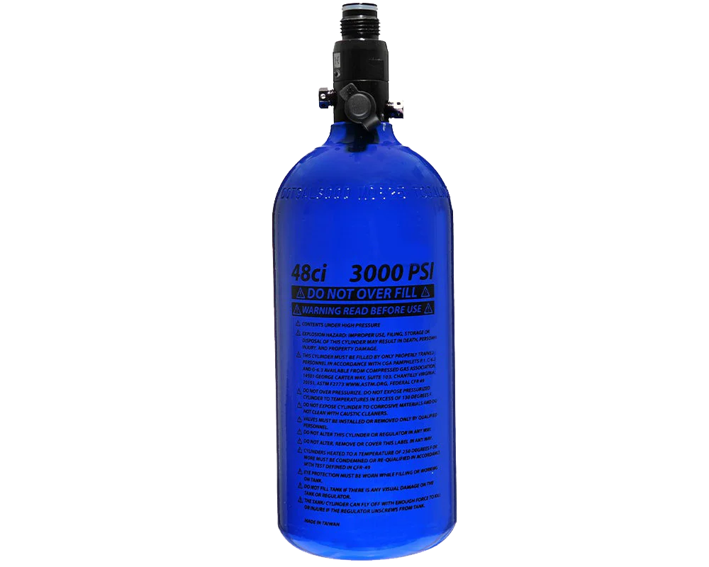 13CI 0.2L 26CI 0.4L 48CI 0.8L 62CI 1L  Paintball tank bottle cylinder