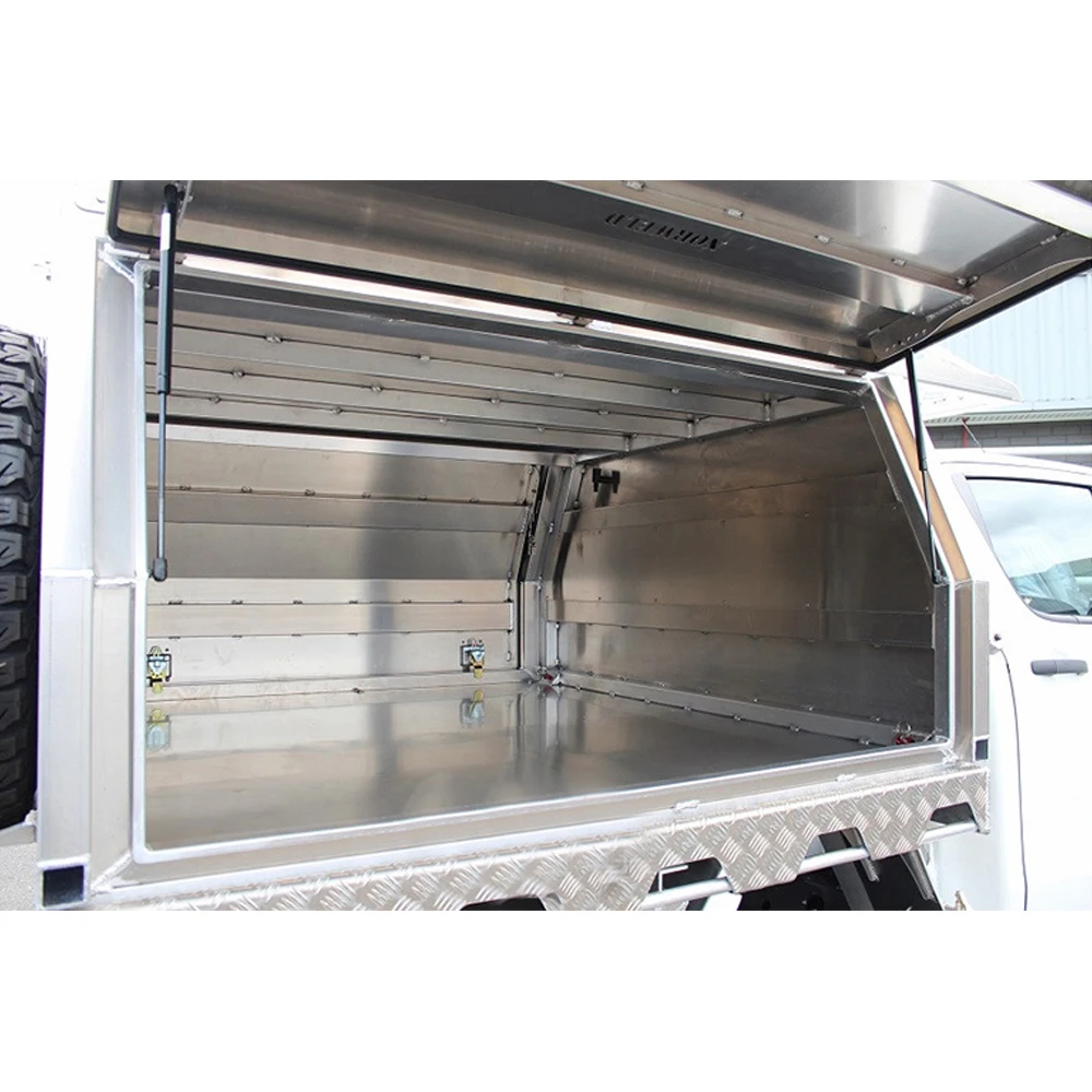 Сплав двойная кабина Ute лоток навес для продажи