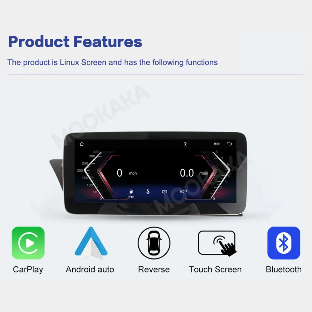 MOOKAKA 10.25 Inch Car Radio For Audi A4 A5 2009-2016 Car DVD Player Multimedia Video Player GPS Navigation Car Stereo