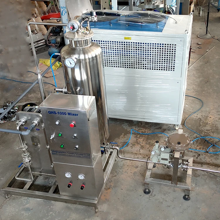 Stainless Steel Single Tank Making Carbonated Beverage CO2 Mixer