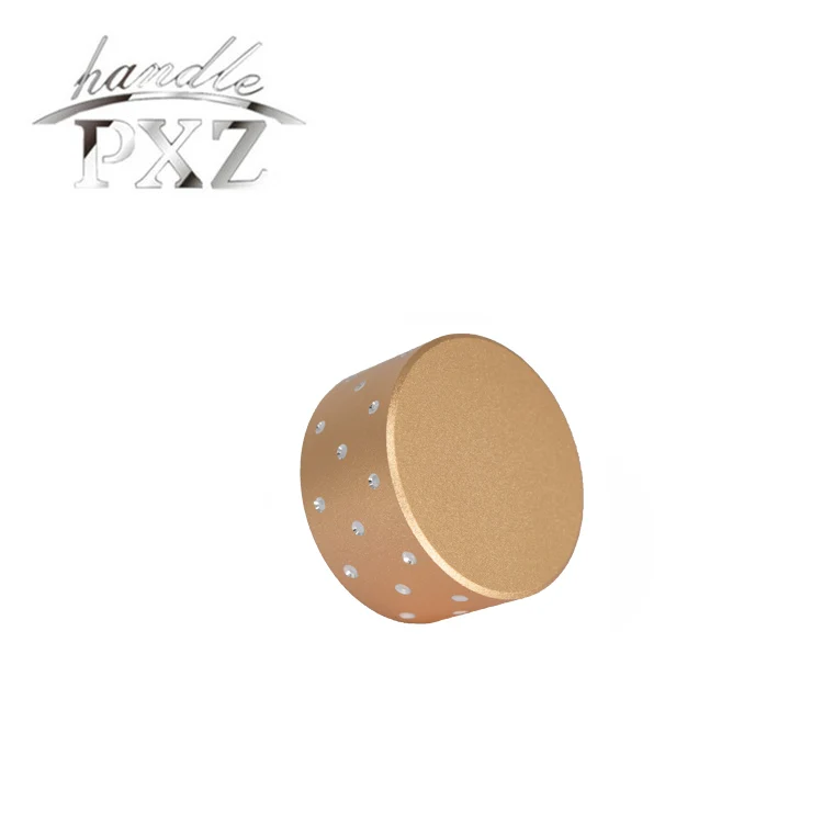 Chrome knob surface burner knob aluminum alloy gold control knob