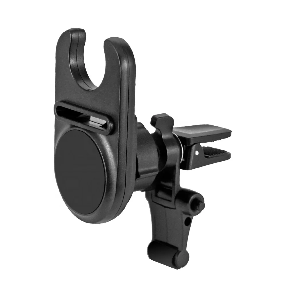 3 in 1 Magnetic Phone Car Vent Mount Holder Stand Sturdy Holding Your Phone with Popsockets & Ring Stent