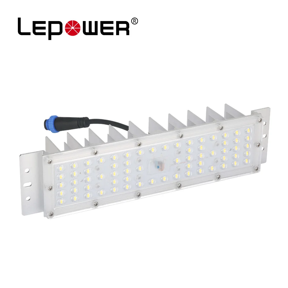 LED module 64LED 3030 40W 50W 60W floodlight Street Light LED module with lens