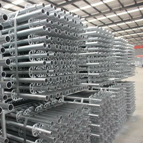 Metallique Layher Echafaudage Roulant Multidirectionel Facadier a Vendre