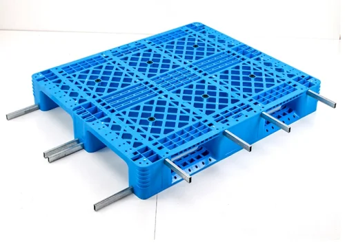 Heavy duty pallet warehouse stacking large plastic pallet double 1200 x 1000 mm pallet plastic for sale