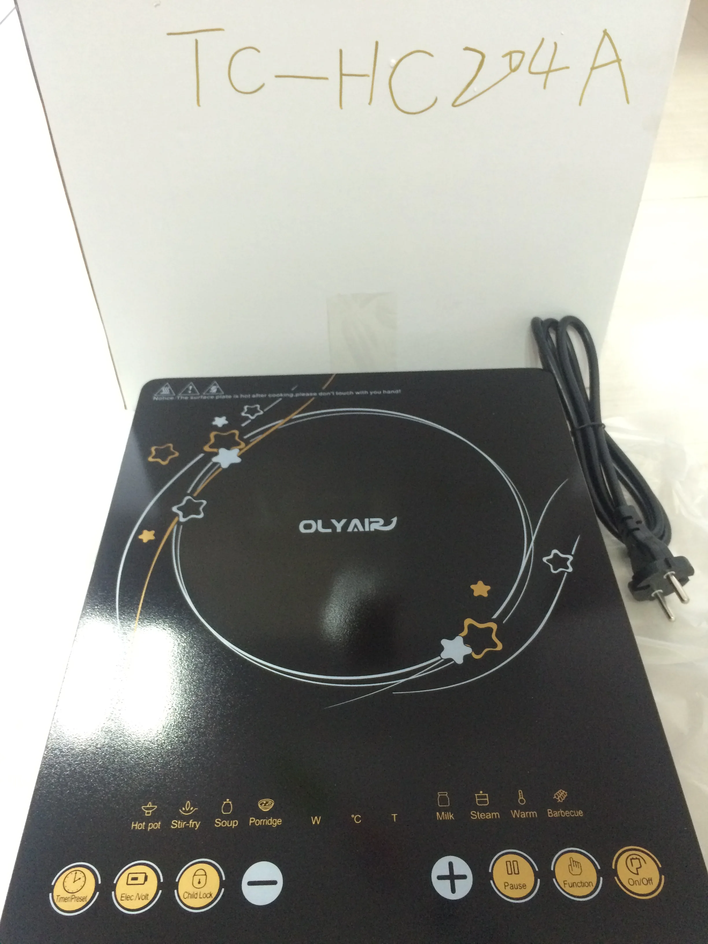 Portable Induction Cooktop Hot Plate Countertop Burner 1800W, Hotpot, Fry function, stocks now