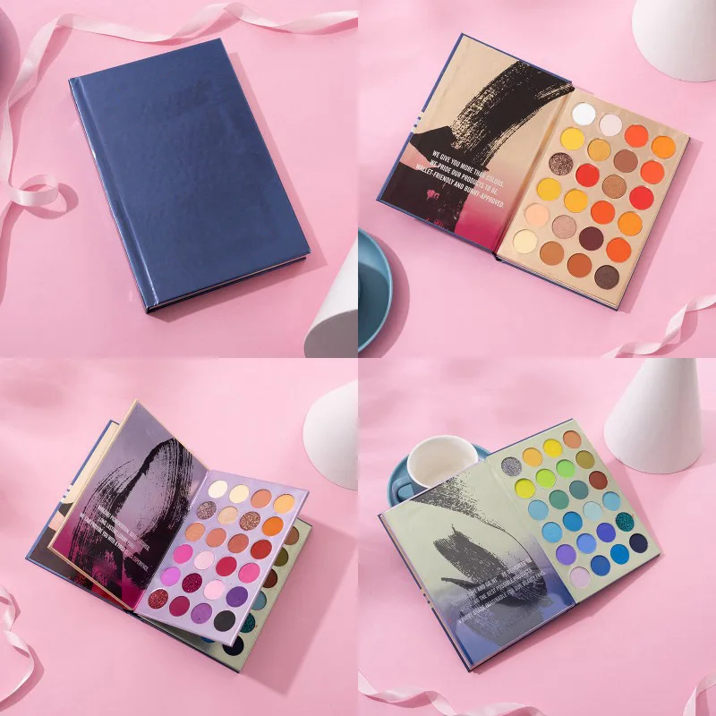 Wholesale Cheap Eyeshadow Palette Eye Shadow 3 In 1 Multi Layered 72 Color Book Eyeshadow Palette