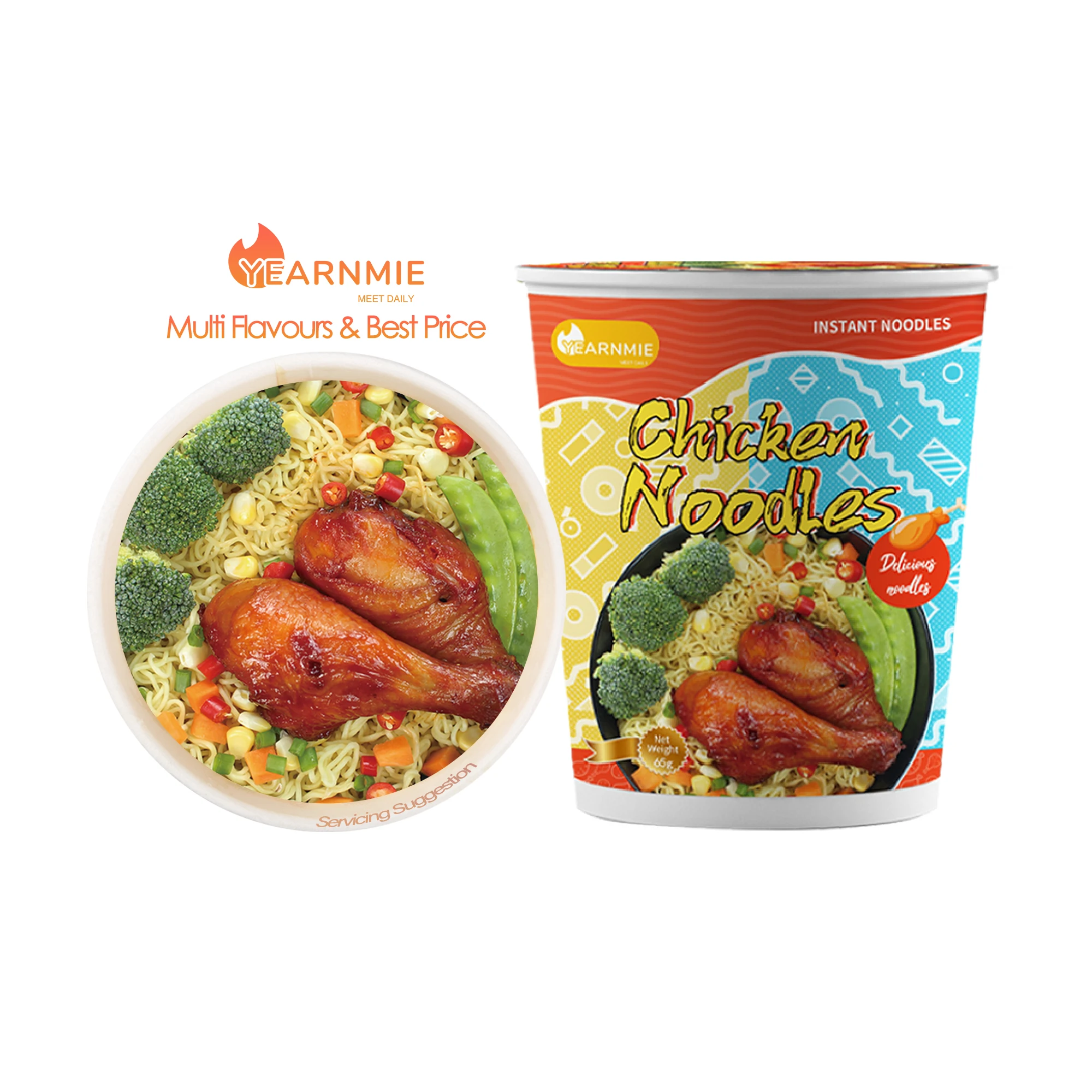 Korean Noodles Manufacturing Company Korran Noodle Dried Instant Noodle Toppings Ramen