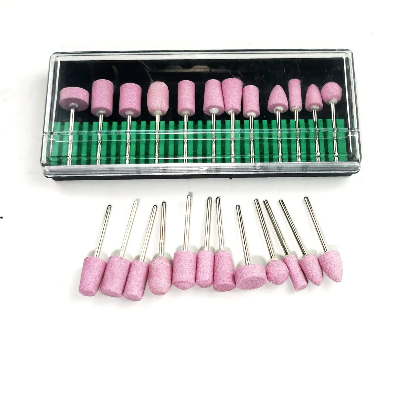 Electric Nail Drill Machine Set Cutters Head Manicure Cleaner Tool Quartz Stone Polisher Bits Grinding Equipment Accessories