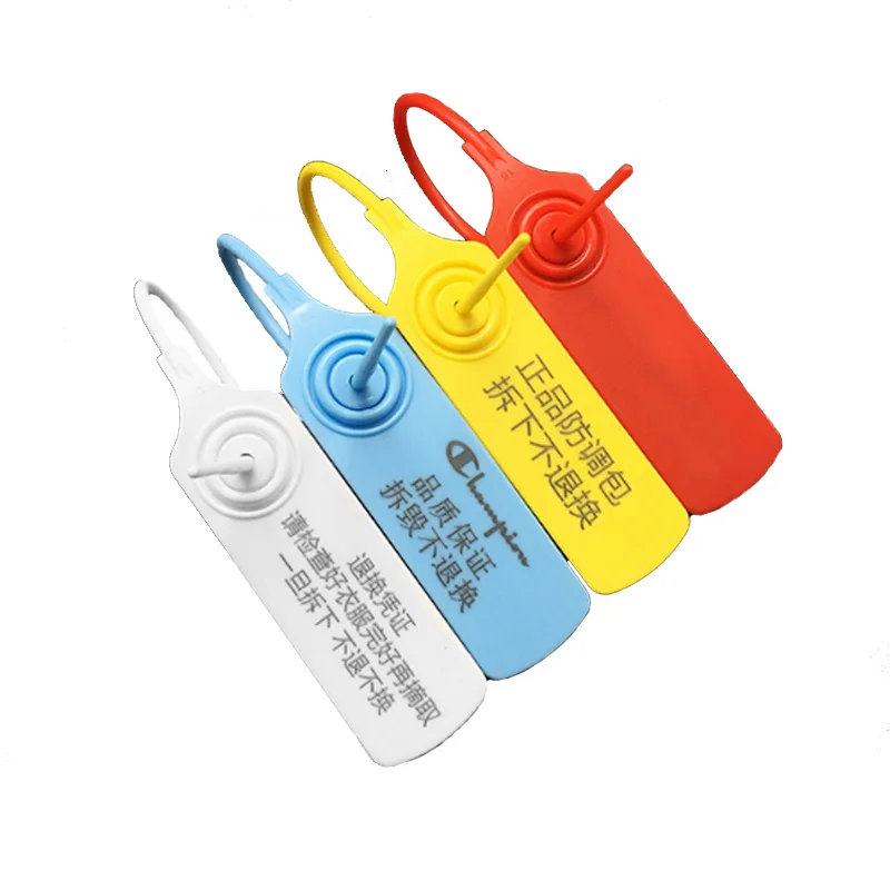 200mm Security Seal Pull Tight Packaging Plastic Seal Lock