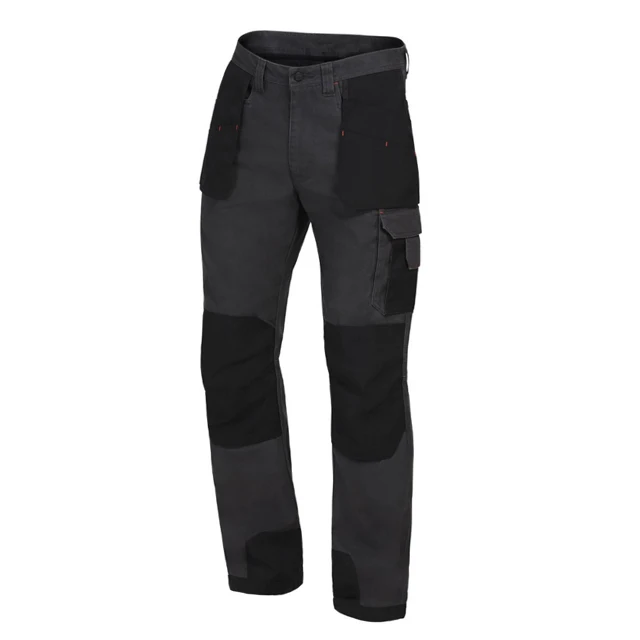 Work Pants 280gsm Codura Pockets And Zippers, Durable Cargo Work Pants Contrast Knee Pads Cordura work trousers