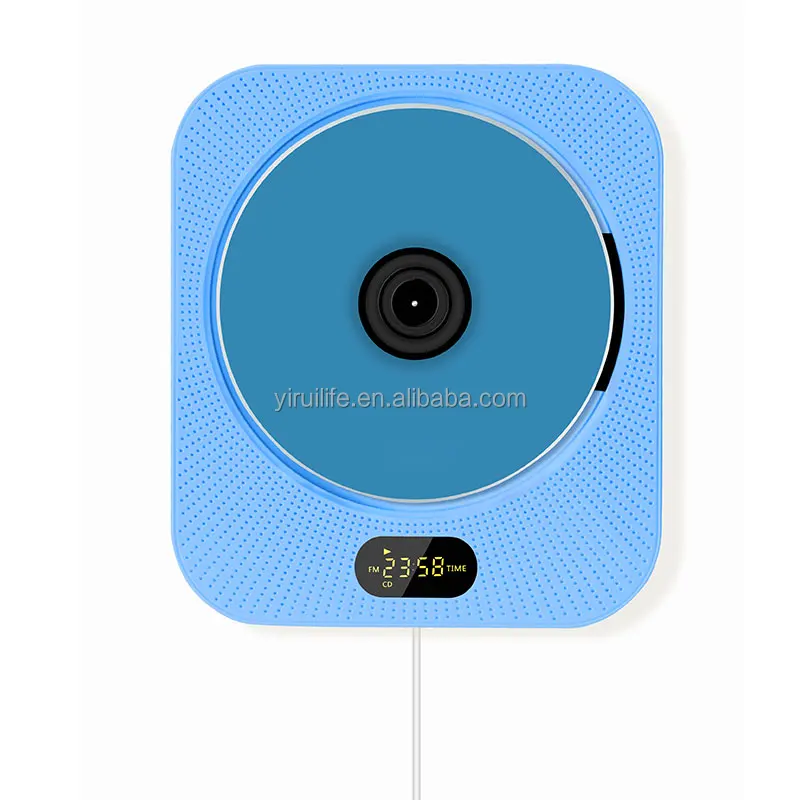Portable Home Wall Mountable CD Player Audio Box MP3 Disk Portable CD Player