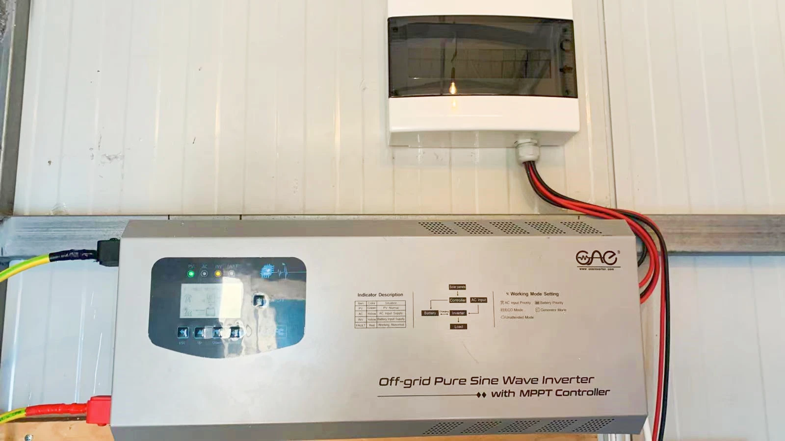 Pure sine wave inverter 5kw hybrid inverter 24v 220v 5000w