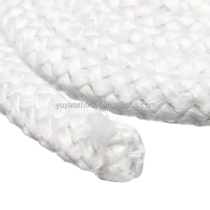 AWAKE 1 inch x 10 ft or Custom Size Long Round Fiberglass Rope Seal Wood Stove Door Gasket