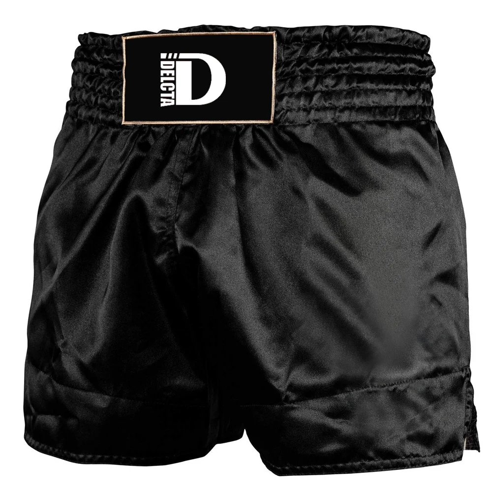 Muay Thai Shorts In Orange And Black Color Muay Thai Shorts Unique Design Hot Product