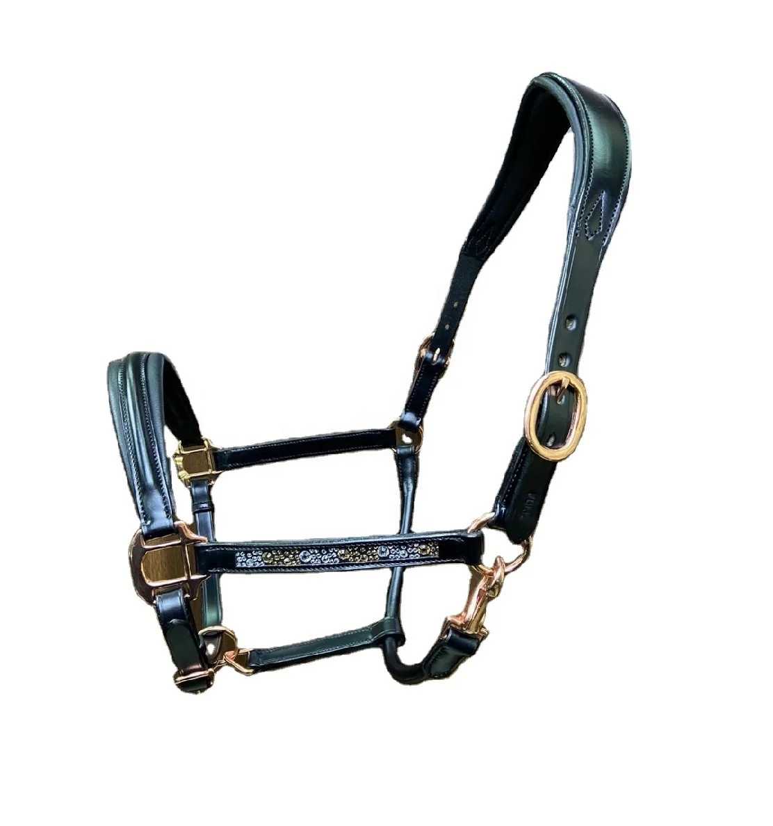 Horse Halter\Bling Leather Soft Padded Horse Halter Available at Cheap Pricing