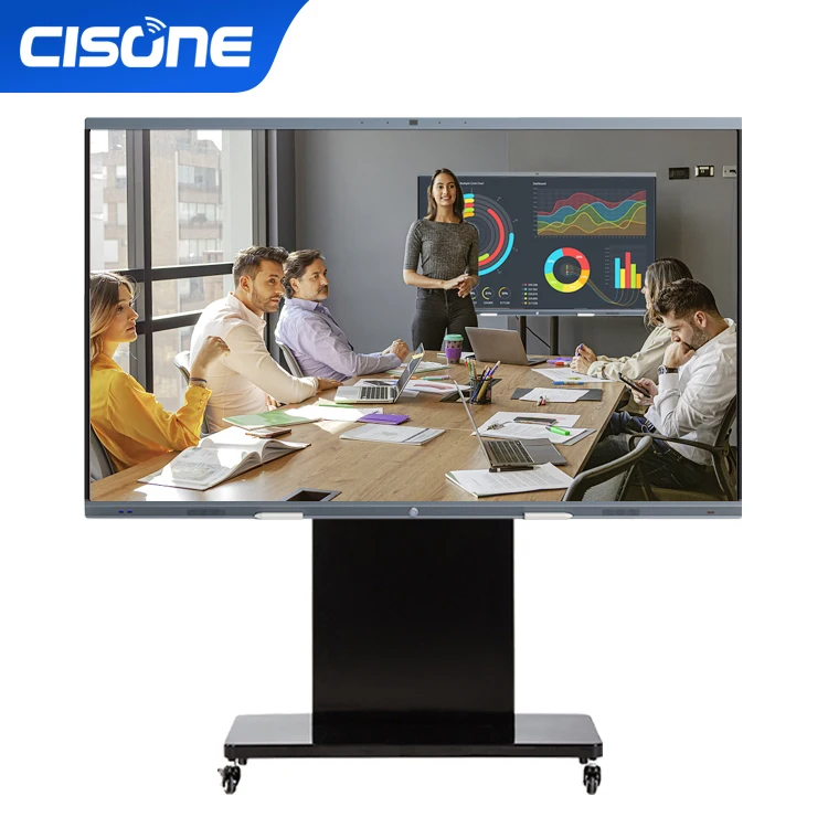  Интерактивный сенсорный экран OEM CISONE 65 4k встроенная камера активная плата класс android онлайн