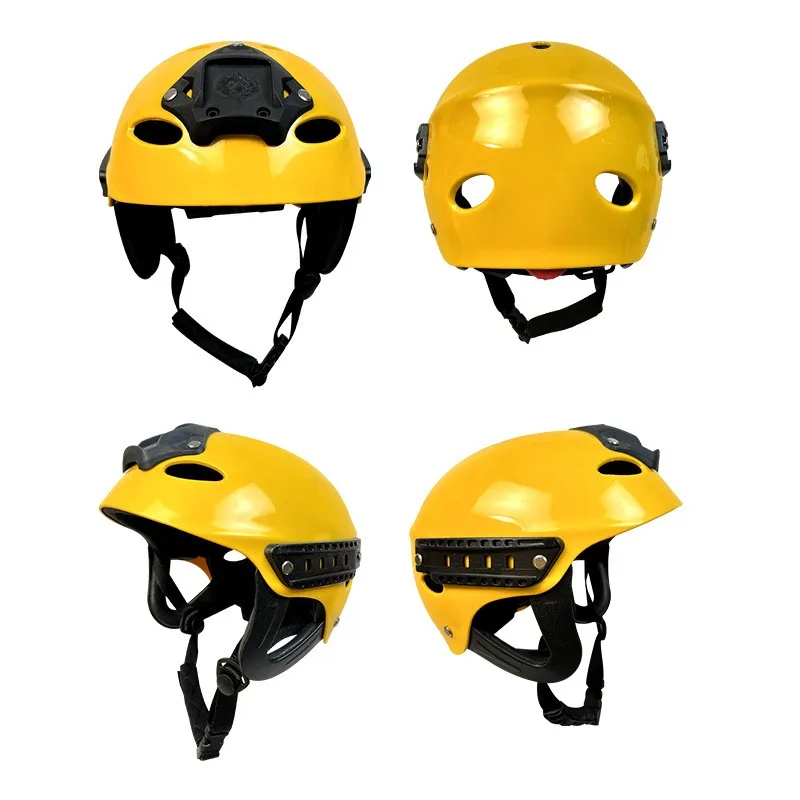 ANT5PPE Blue Outdoor Kayaking Hard Hats Adults Kids Water Sports Rescue Helmet for Kayak Wakeboard Surf Rafting