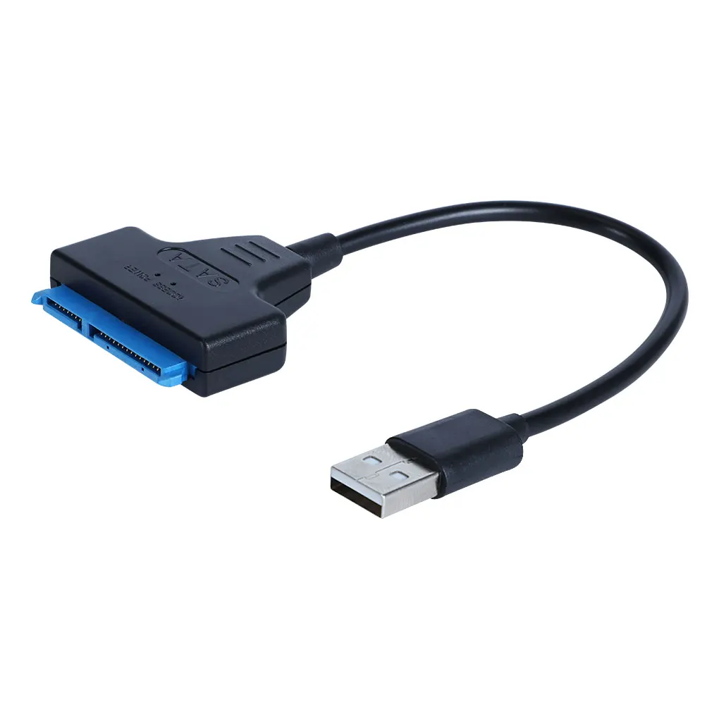  USB 3 0 SATA кабель адаптера Sata для до 6 Гбит/с поддержкой 2 5 дюймов внешний Твердотельный накопитель Жесткий диск HDD 22 Pin кабелем