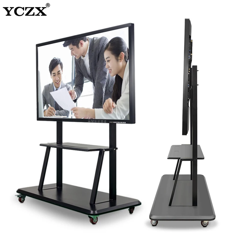 China brand YCHD factory lcd touch screen interactive flat panel digital smart board interactive whiteboard for classroom